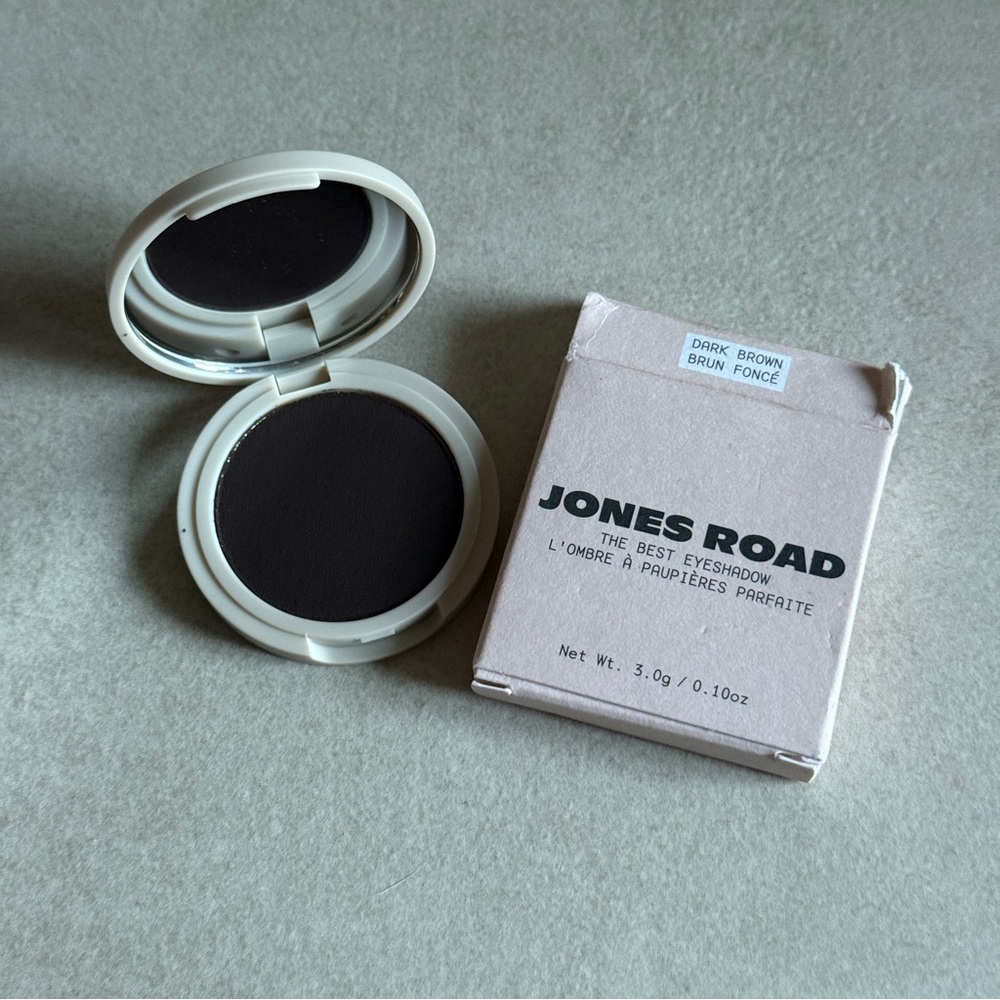 Jones Road The Best Eyeshadow Dark Brown Cream Shadow New